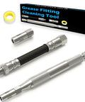 Heavy Duty Grease Fitting Cleaning Tool Zerk Cleaner Hammer with industrial-grade steel and corrosion-resistant coating shown in packaging