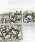 One Stop Grease Fitting Kit With Assorted Nozzles And Grease Gun Attachments For Bearings And Recessed Fittings Pro Grade