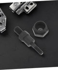 Pro Heavy Duty Steel Rivet Nut Tool Mandrels And Replacement Heads For 2pcs Manual Hand Riveters Perfect For Automotive Gear And Precision Metalwork That Works Like A Champ. black steel replacement mandrel and head set