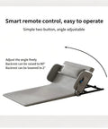 Top Tier Electric Lifting Backrest With Remote Control For Powerful Recline Support 2 To 80 Degree Adjustable Angle with smart remote control.
