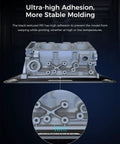 3D model on K1C Build Plate 235x235mm Textured PEI Sheet With Magnetic Flexible Spring Steel Bed, showcasing adhesion.