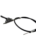 Throttle Cable 05561721 For BOMAG BPR 35/42 And 35/60 Reversible Plate Compactor Durable No Hassle Install Single Cylinder Repair Part Built For Quick Fit And Long Lasting Performance, black cable with lever end