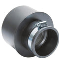 2.5 Inch Dust Collection Port Pack for 2.5 Inch Hose Plastic Shop Vac Adapter Tool to Tool Connection includes metal clamp