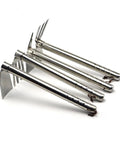 Stainless Steel Garden Hoe Double Use Tool for Planting and Weeding Lightweight Durable Hand Hoe with Ergonomic Handle