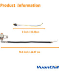 Heavy Duty Plug And Play Battery Current Sensor Ibs Negative Cable Replacement For Ford Focus Escape C Max Transit Connect Street Tested Durability Av6n10c679gb No Frazzle Straight Swap Install with dimensions 9 inch and 16.8 inch.