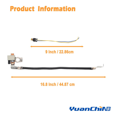 Heavy Duty Plug And Play Battery Current Sensor Ibs Negative Cable Replacement For Ford Focus Escape C Max Transit Connect Street Tested Durability Av6n10c679gb No Frazzle Straight Swap Install with dimensions 9 inch and 16.8 inch.