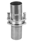 Hella Tough Universal Flange Repair Pipe Kit With Spring Screw Quick Snap Connector For Exhaust Lines, stainless steel durable pipe repair part