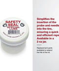 Auto LT Deluxe Pro Grade Repair Kit With 30 Standard 4 Inch Repairs Safety Seal special lube in 2 oz jar