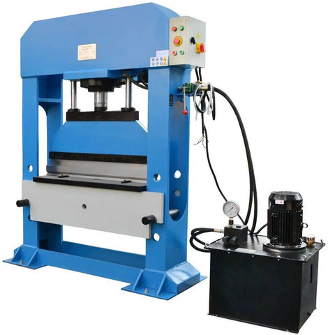 Electric 150 Ton Hydraulic Press Brake Bender Machine with 38 Inch Bend Length, industrial metal forming equipment.