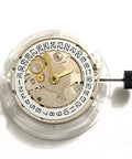 Close-up of Eta 2824 Movement Replacement Kit For Automatic Watches DIY Friendly Repair Tool Set With Date Display 上海 Clone Parts Durable Spare Movement Designed For Asia Shanghai 2824 Compatibility And Easy Swap.