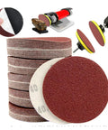 Get Your Tools Ready With This Sick Set of 100 Flocking Sandpaper Discs in 4 Inch size for angle grinders and buffers.