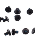 Solid Bet M2x2.5mm Phillips Flat Head Screws For M.2 SSD Cooling Heatsink, black screws with flat heads for laptop upgrades.