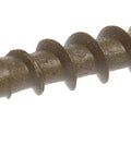 Tough As Nails Brown Square Drive Deck Screw 9 X 3 Inches with flat head for outdoor projects and pressure treated lumber.