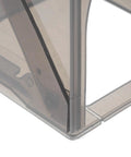 Close-up of Badass Wall Mount Outlet Cover Heavy Duty Waterproof Box showing edge and assembly detail suitable for EV charge stations.