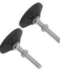Adjustable Round Nylon Leveling Feet For Heavy Duty Furniture And Machinery Anti Slip Glide Mount 200kg Load Capacity 100mm