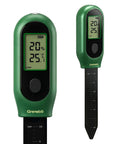 3-In-1 Digital Plant Care Meter with Soil Moisture, Temperature, and Sunlight Sensor, Large LCD Display, for Indoor Gardening