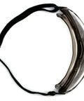 Low Profile Chemical Splash Goggles With Clear Anti Fog Lens Adjustable Elastic Strap Modern Sport Design Durable Safety Eyewear For Lab Shop Floor And Workshop Environments Made In USA top view