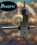 Improved Taper Turning Attachment With Revolving Live Center For Lathe Machine Metric 2MT