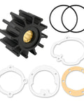 Water Pump Impeller 2-1/4 Inch For Volvo Penta Johnson And Sierra Marine Engines with gaskets and seals