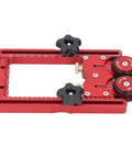 Rugged Table Saw Feeder Roller Built Tough Out Of Anodized Aluminum Alloy Featuring Smooth Rolling Rubber Wheels And Single Way Bearing