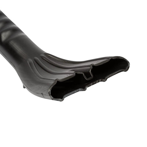 Close-up of the end of a Claw Utility Vacuum Nozzle Fits 1.25 Inch, 1.5 Inch, And 2.5 Inch Hoses showing detail of plastic material.