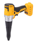 Get A Crazy Powerful 20v Cordless Rivet Tool Kit With Brushless Motor High Torque And Led Light For Tight Spaces That Makes Long Work Sessions Easy Slay Your Projects Without Any Cords Getting In The Way Today Right Now. yellow cordless rivet tool with battery