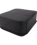 Black Telescope Accessory Storage Bag With Removable Dividers in tough Oxford cloth, seen from an angle.