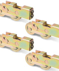 4 Pack Sliding Door Rollers Replacement Kit One And One Quarter Inch Steel Ball Bearing Tandem Wheels for patio doors and screens.