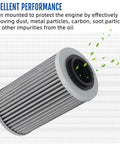 Dual Filtration Engine Oil Filter Kit With Extended Transmission Filter for 2013 Spyder - cylindrical filter demonstrating performance