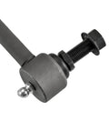 Close-up of a tie rod from the 12Pc Front Suspension End Kit For 2010-2017 GMC Terrain And Chevy Equinox Including Lower Control Arms, Ball Joint Tie Rods, Sway Bar Links, And Rack Boots Replacement Set