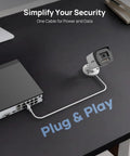 Plug and play setup with 8-Channel PoE Security System With 4 Cameras, 3K 5MP Ultra Clear Video, Color Night Vision, and NVR