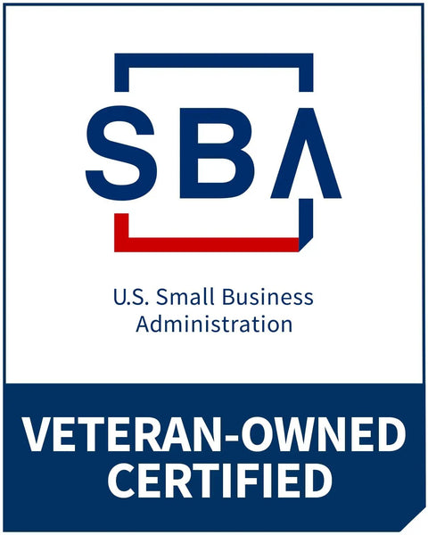SBA Veteran-Owned Certified logo from U.S. Small Business Administration