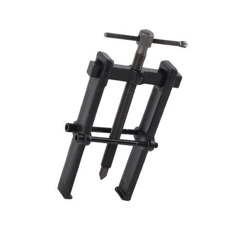 Heavy Duty Adjustable Two Jaw Bearing Puller, Carbon Steel Straight Type Gear Extractor For Auto Repair And Pump Pulley Removal, Heat Treated Mandrel, No Sweat Garage Essential.