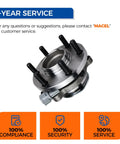 Front Wheel Hub Bearing Assembly 6 Lug With ABS For 2005-2023 Nissan Frontier, 2005-2012 Pathfinder