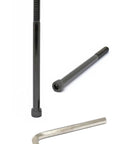 Top Shelf Alloy Steel Hex Socket Head Cap Screws 3/8 16 X 6-1/2 partially threaded fasteners with hex key spanner.