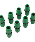 Premium Expandable Garden Hose Repair Kit With Quick Connect Mender For Leaky Pipe Fixing Strong Lasting Build For High Pressure Washing And Water Flow In Just Minutes Without Buying New Hose green plastic quick-connect hose menders set