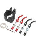 Folding Clamp For Electric Scooter Lock Attachment With Alloy Build, Rugged Stabilizer Keeps Folding Secure And Ride Quiet On 8X, 10X, And 11X Models Compatible shown with components