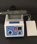 Micromotor Hand Kit For Jewelry Lab Work With Right And Left Turning Non Stage Speed System Foot On Off Switch Compact Control