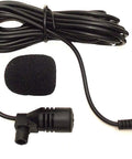 Car Audio Microphone For Head Unit With Three Point Five Millimeter Mic Input Aftermarket Microphone For Clear Voice On Bluetooth Enabled Car Radios Stereo GPS DVD Systems High Sensitivity Electret Condenser Low Impedance Anti Noise with clip and cable