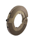 2-Inch Hinged Clutch Brake SCB200 for heavy-duty transmissions, 0.38 inch thick, steel construction, side view.
