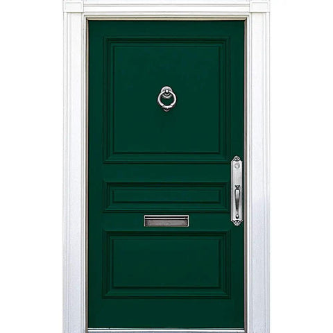 Front Door Paint Satin Finish For Interior And Exterior Use On Metal And Wood Doors And Shutters, Water Based Quart, Dries In 1 Hour, Covers Up To 100 Sq Ft, Never Fade Technology Keeps Color Fresh And Rich