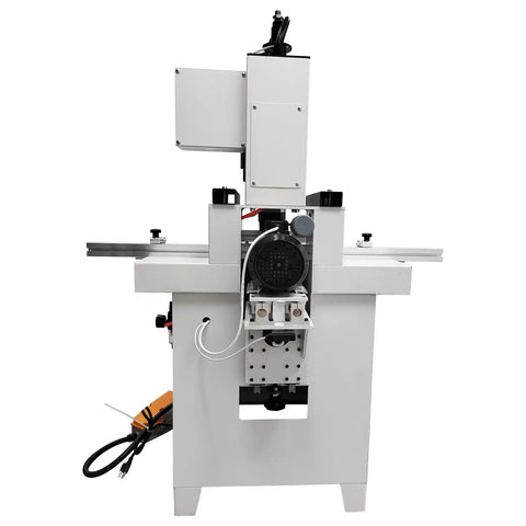 Front view of Pneumatic Hinge Boring Drill Press For Woodworking 48-6 Dual Function Electric Drill with vertical/horizontal drilling