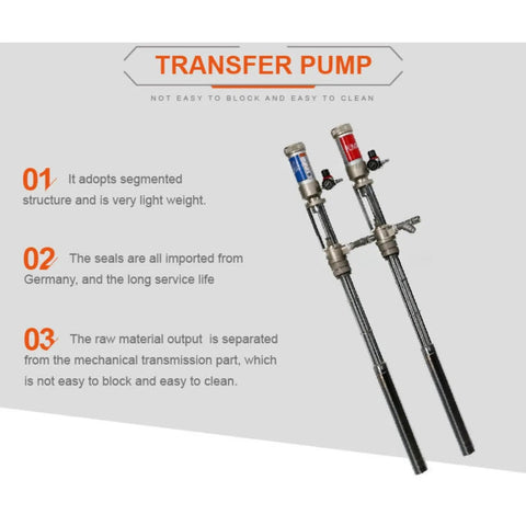Pro Polyurethane Spray Foaming Gun Machine Dual Proportioner For Expanding Insulation Foam Canister System with blue and red handles.