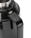 Portable 1300Ml Car Electric Kettle 12V And 24V Plug with control panel for quick heating, perfect for road trippers.