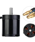 Sensored Brushless Motor 330KV 2500W for Electric Scooter with Hall Sensor showing detailed connectors and internal coils