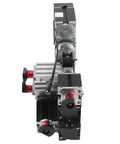 Halearo Mini Lathe Machine 60W showing motor and precision settings, versatile woodworking tool for small projects.