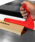 4 Pack Safety Push Sticks For Table Saw And Bandsaw, red ABS V-style push block used on table saw for woodworking safety