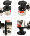 Heavy Duty 200A Magnetic Welding Ground Clamp With Switchable On Off Instant Ground Clean Magnetic Field Fast Setup, side view