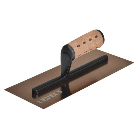 Rugged 12 Inch By 4.75 Inch Flat Drywall Trowel With 0.7mm Triple Hardened Stainless Steel Blade, High Impact Aluminum Handle, And Rock Solid Riveted Construction For Sheetrock Gyprock Plasterboard Model 4961 Built To Last For Pros