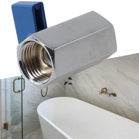 316 Stainless Steel Tap Ball Valve With Double Seal Bidirectional Flow And Quick Quarter Turn Shut Off Feature, showcasing the valve design and interior detail.